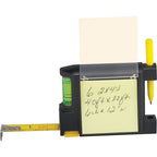 Tape Measure with Level and Memo Pad, 10 ft - Black - Photo 2