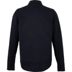 Tatra Long Sleeve Knit Dress Shirt with Recycled Polyester for Men Transfer - Navy - Back Flat