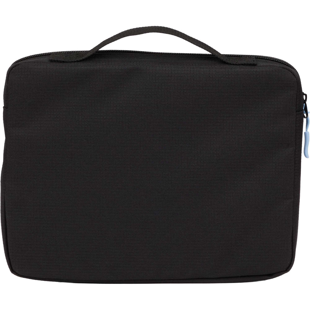Tech Organizer Case with Grab Handle, Recycled Transfer - Black - Back