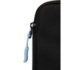 Tech Organizer Case with Grab Handle, Recycled Transfer - Black - Detail