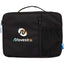 Tech Organizer Case with Grab Handle, Recycled Transfer - Black - Front