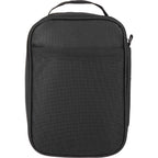 Tech Organizer with Cable Loops in Recycled PET - Black - Back 2