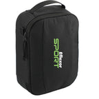 Tech Organizer with Cable Loops in Recycled PET - Black - Right Angle