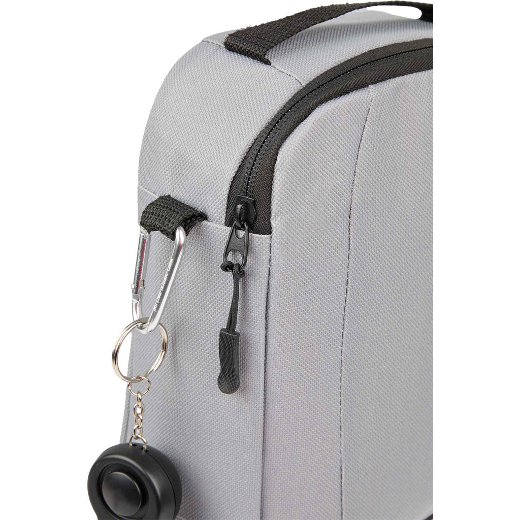 Tech Organizer with Cable Loops in Recycled PET Full Color - Gray - Photo 6