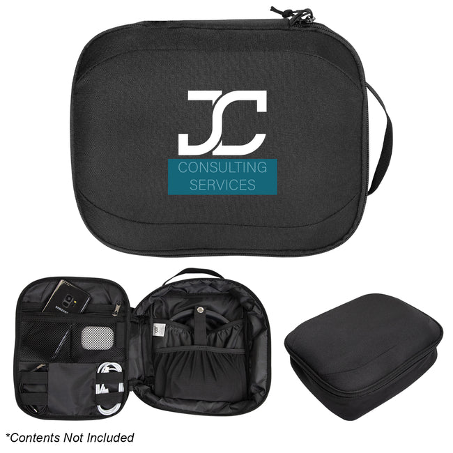 Tech Travel Pouch in Recycled PET