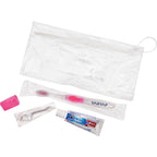 Teen Dental Care Kit with Crest Toothpaste, 5 Pieces - Pink - Left Angle