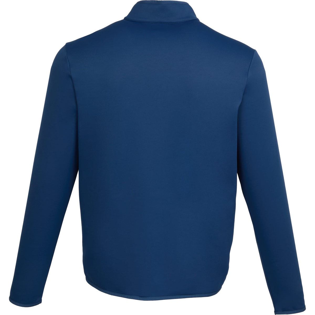 Telica Brushed Back Recycled Fleece Jacket for Men Debossing - River Blue - Back