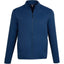 Telica Brushed Back Recycled Fleece Jacket for Men Embroidery - River Blue - Front
