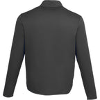 Telica Brushed Back Recycled Fleece Jacket for Men Laser Engraving - Grey Smoke - Back