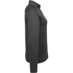Telica Brushed Back Recycled Fleece Jacket for Women Laser Engraving - Grey Smoke - Right Side