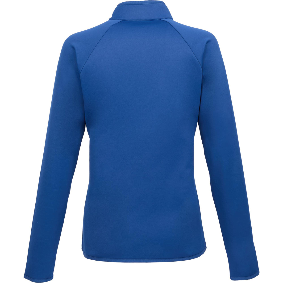 Telica Brushed Back Recycled Fleece Jacket for Women Laser Engraving - River Blue - Back