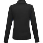 Telica Brushed Back Recycled Fleece Jacket for Women Transfer - Black - Back