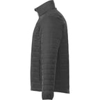 Telluride Packable Puffer Jacket for Men Embroidery - Grey Storm - Left Side