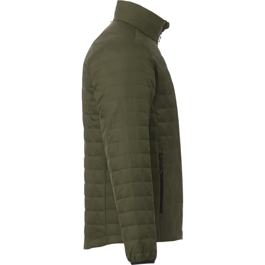 Telluride Packable Puffer Jacket for Men Embroidery - Loden - Right Side