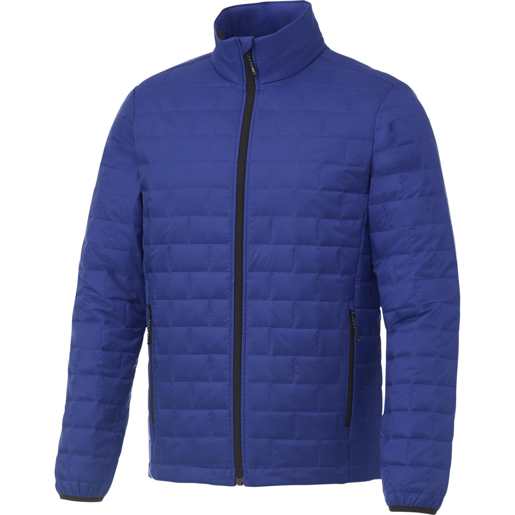 Telluride Packable Puffer Jacket for Men Embroidery - New Royal - Right Angle