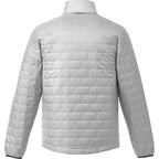 Telluride Packable Puffer Jacket for Men Embroidery - Silver - Back