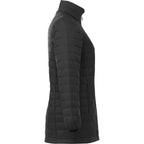Telluride Packable Puffer Jacket for Women Embroidery - Grey Storm - Right Side Iacfbj