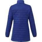 Telluride Packable Puffer Jacket for Women Embroidery - New Royal - Back Vxpyir