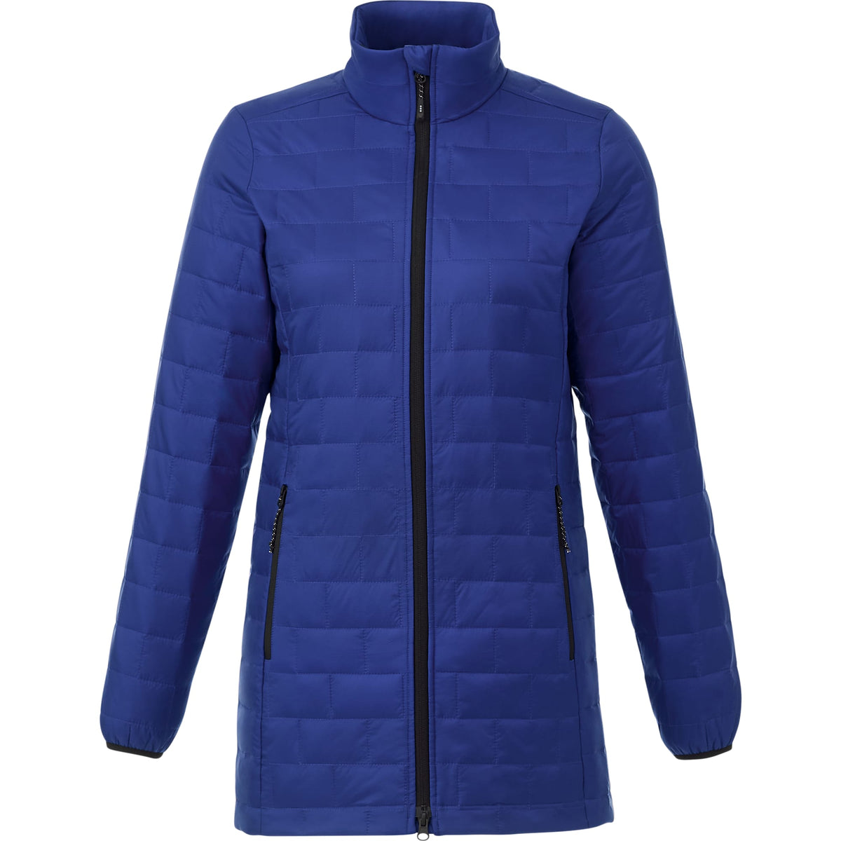 Telluride Packable Puffer Jacket for Women Embroidery - New Royal - Front