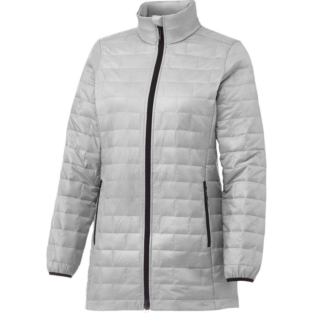 Telluride Packable Puffer Jacket for Women Embroidery - Silver - Right Angle