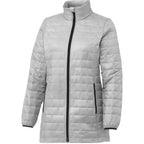 Telluride Packable Puffer Jacket for Women Embroidery - Silver - Right Angle