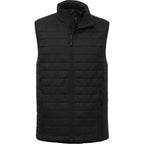 Telluride Packable Puffer Vest for Men Embroidery - Black - Front