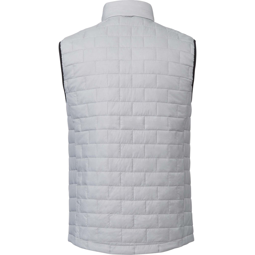 Telluride Packable Puffer Vest for Men Embroidery - Silver - Back