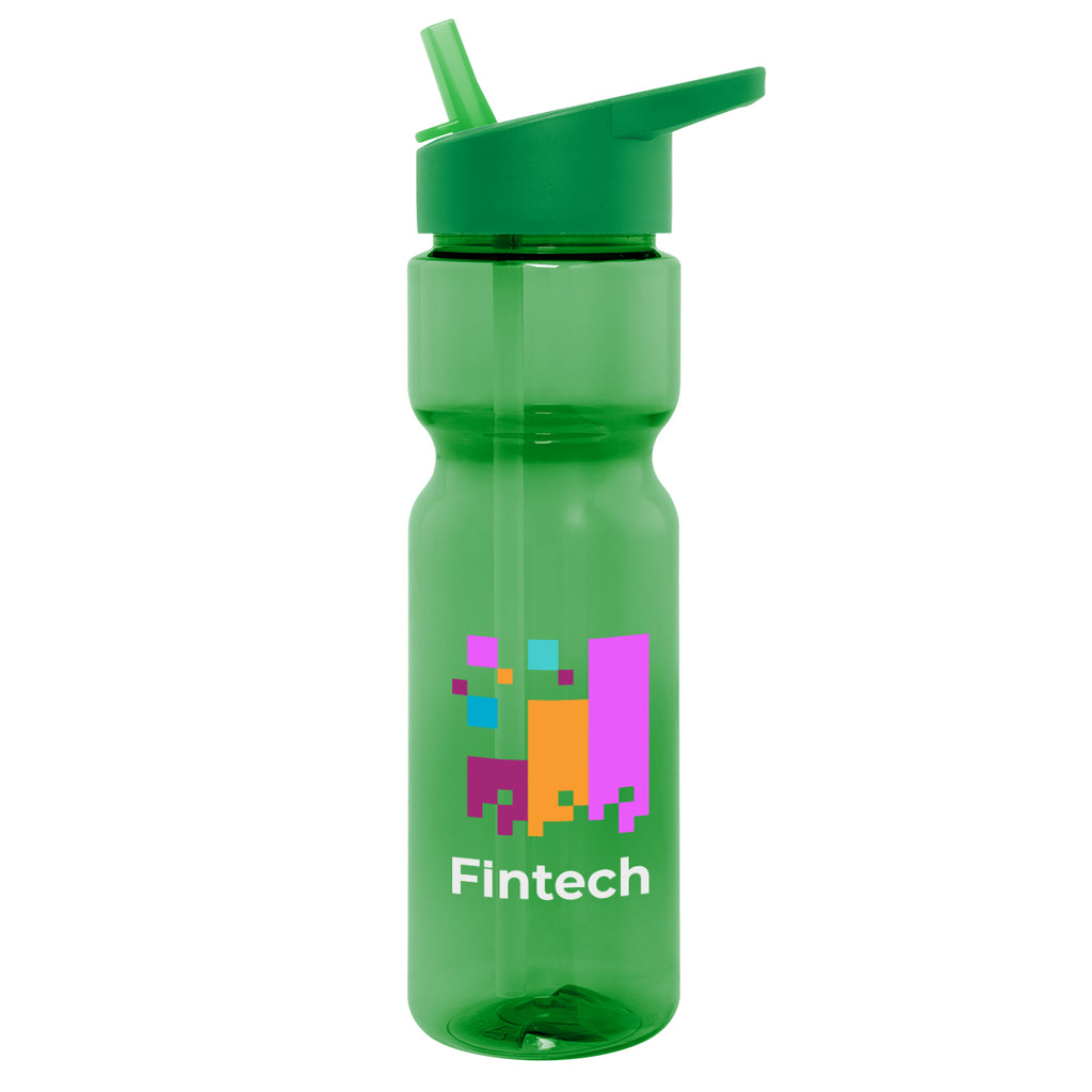 Tempo Bottle in Full Color, 28 oz - Green - Colorbrite
