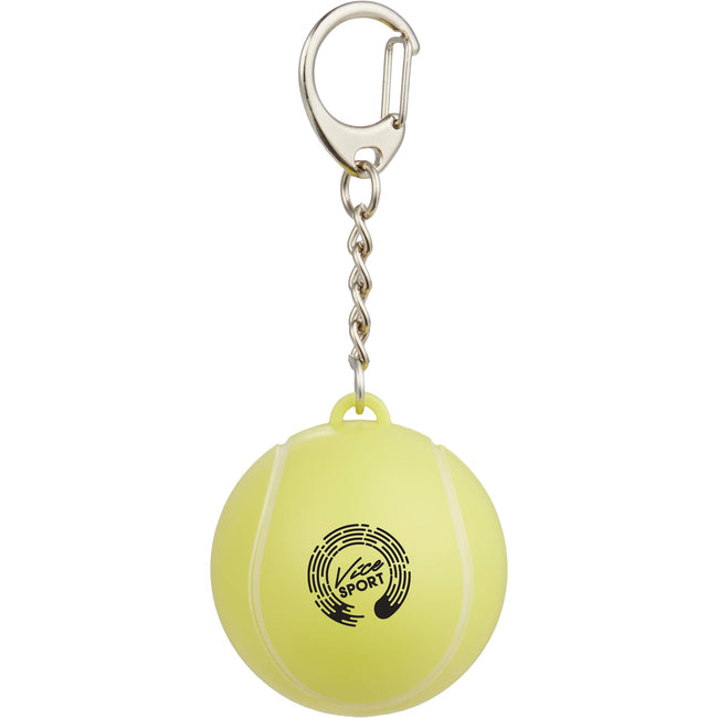 Tennis Ball Lip Balm Keychain with SPF 15