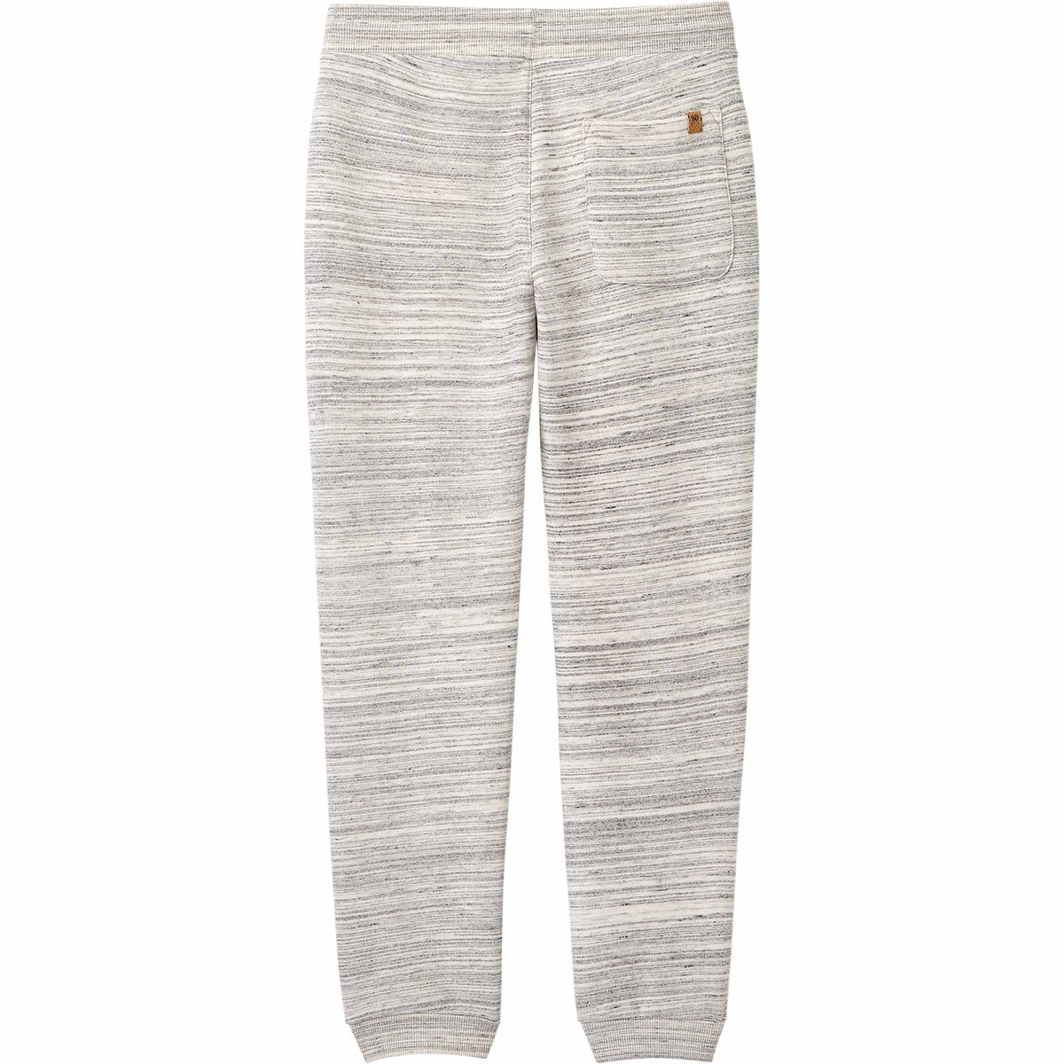 Tentree Atlas Sweatpants for Men Transfer - ten Hi Rise Grey Space Dye - Back