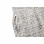 Tentree Atlas Sweatpants for Men Transfer - ten Hi Rise Grey Space Dye - Detail