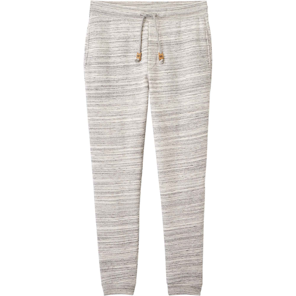 Tentree Atlas Sweatpants for Men Transfer - ten Hi Rise Grey Space Dye - Front