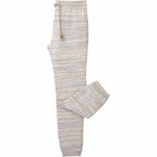 Tentree Atlas Sweatpants for Men Transfer - ten Hi Rise Grey Space Dye - Left Side 2