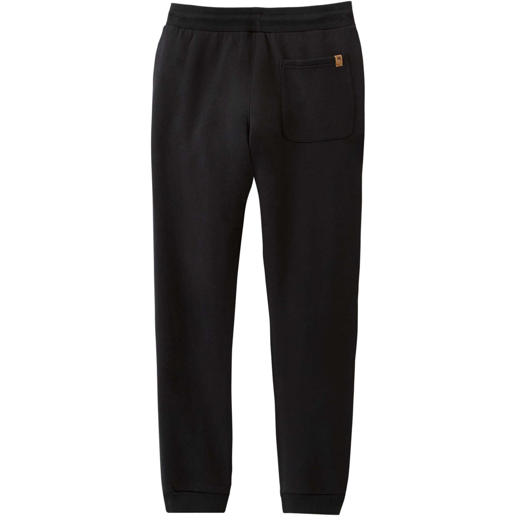 Tentree Atlas Sweatpants for Men Transfer - ten Meteorite Black - Back