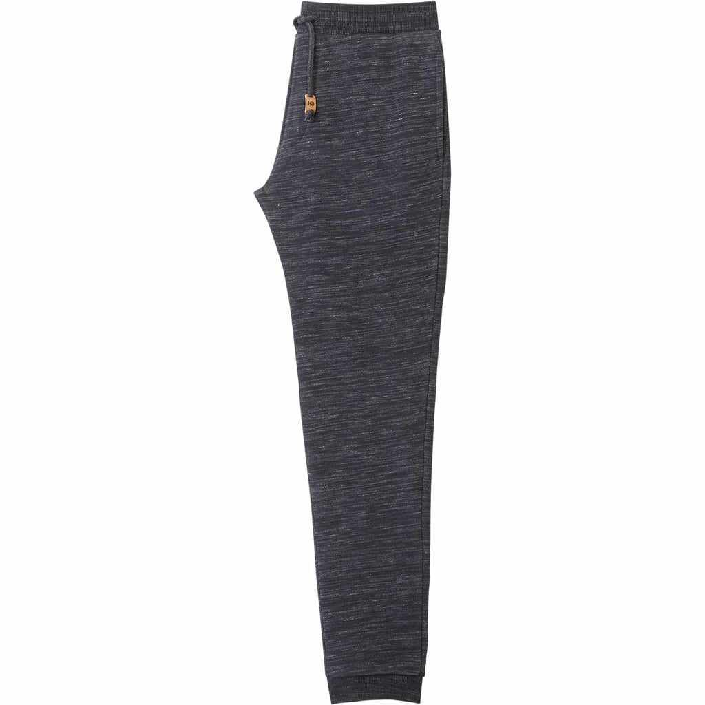 Tentree Atlas Sweatpants for Men Transfer - ten Meteorite Black Space Dye - Left Side