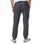 Tentree Atlas Sweatpants for Men Transfer - ten Meteorite Black Space Dye - On Model Back