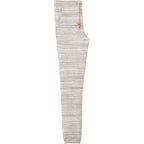 Tentree Bamone Sweatpants for Women Embroidery - ten Hi Rise Grey Space Dye - Right Side