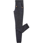 Tentree Bamone Sweatpants for Women Embroidery - ten Meteorite Black Space Dye - Left Side 2