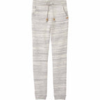 Tentree Bamone Sweatpants for Women Transfer - ten Hi Rise Grey Space Dye - Front