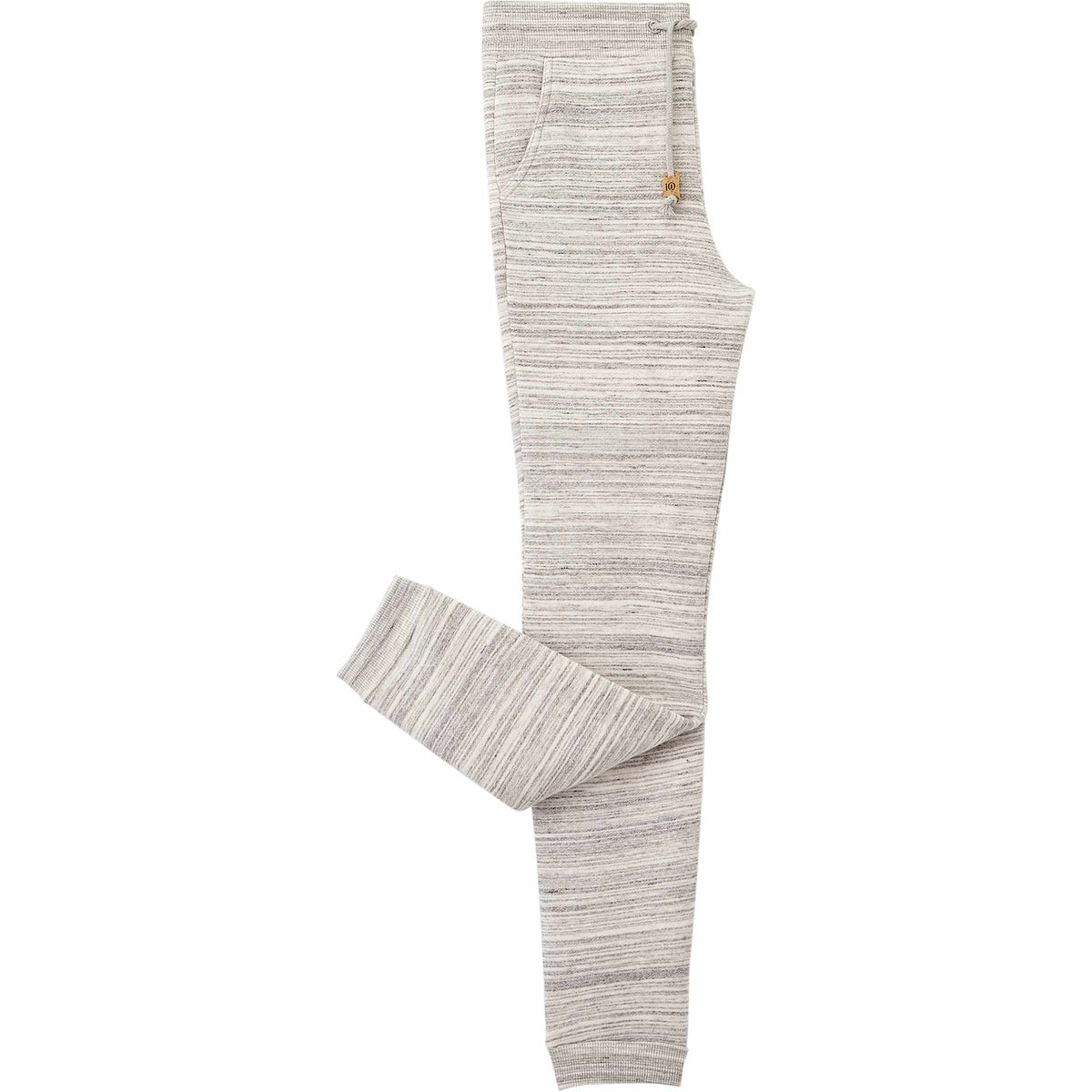 Tentree Bamone Sweatpants for Women Transfer - ten Hi Rise Grey Space Dye - Right Side 2