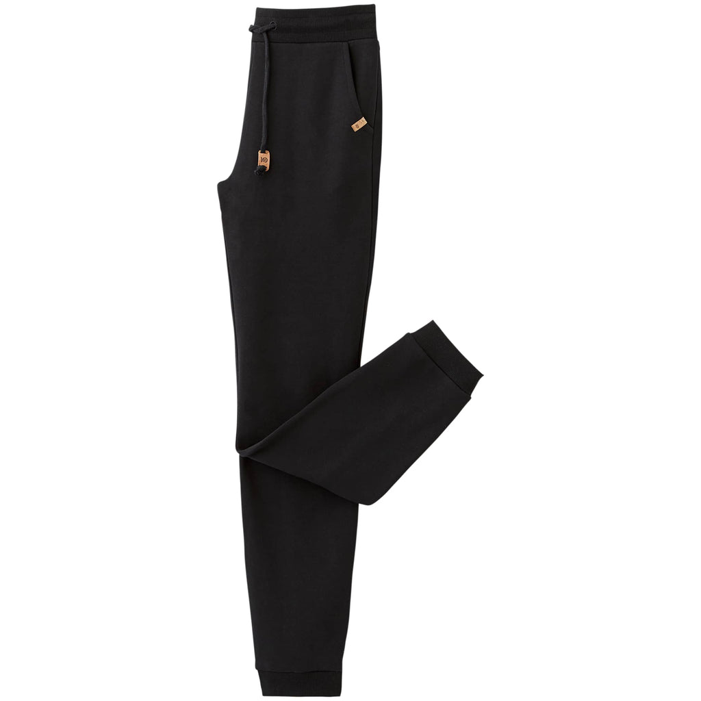 Tentree Bamone Sweatpants for Women Transfer - ten Meteorite Black - Left Side