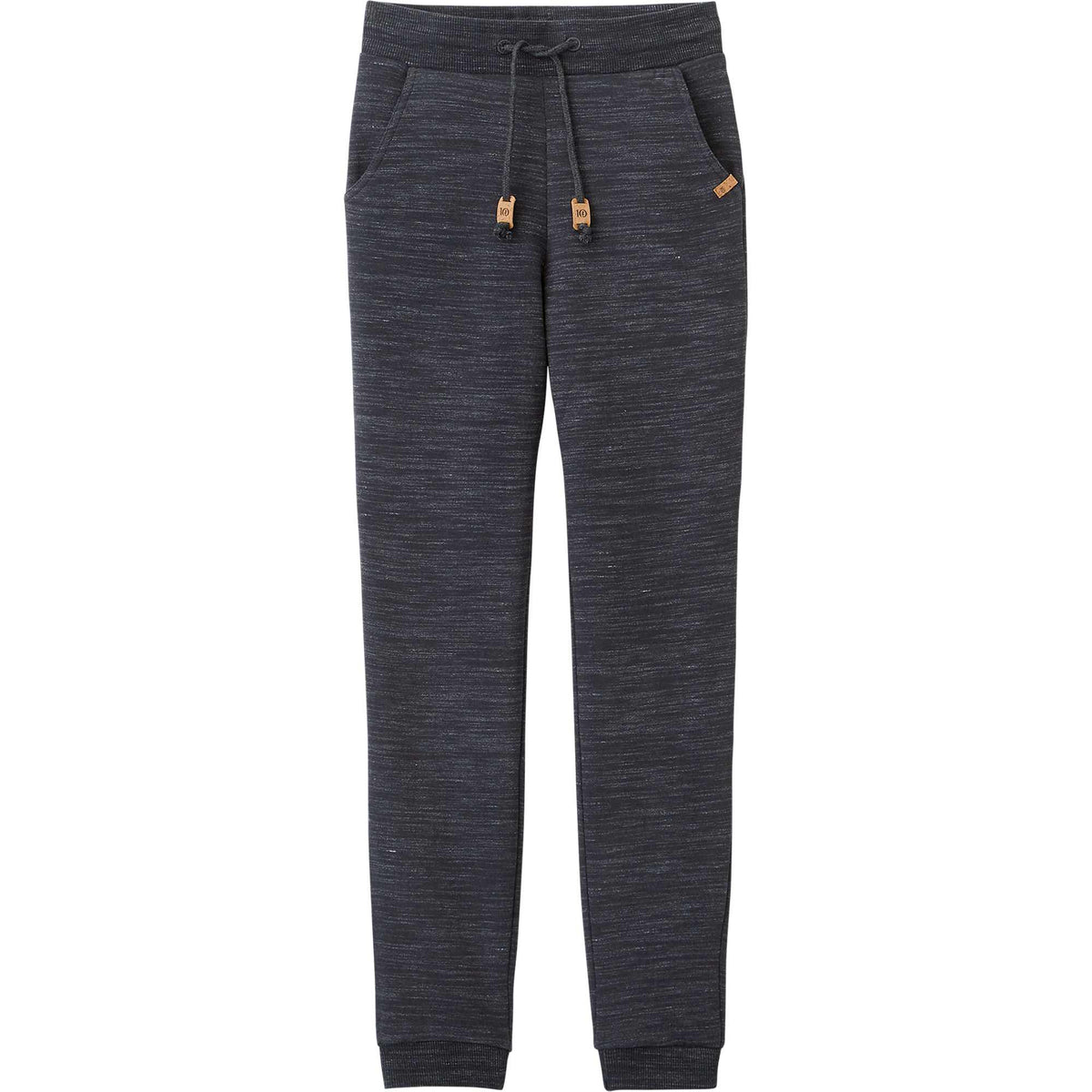 Tentree Bamone Sweatpants for Women Transfer - ten Meteorite Black Space Dye - Front