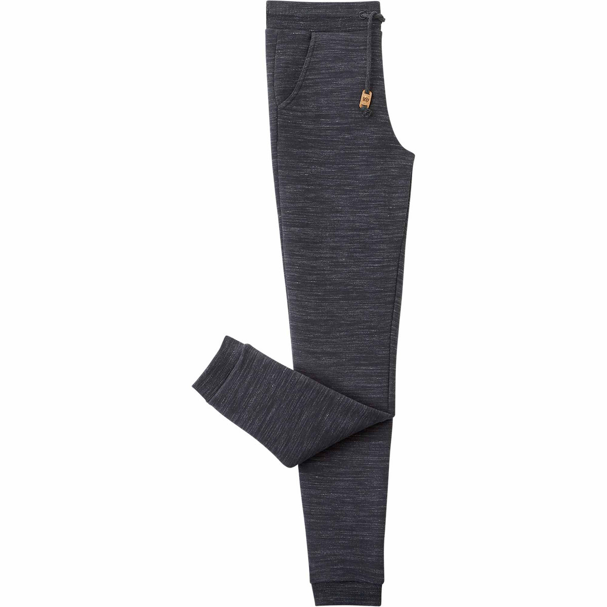 Tentree Bamone Sweatpants for Women Transfer - ten Meteorite Black Space Dye - Right Side 2