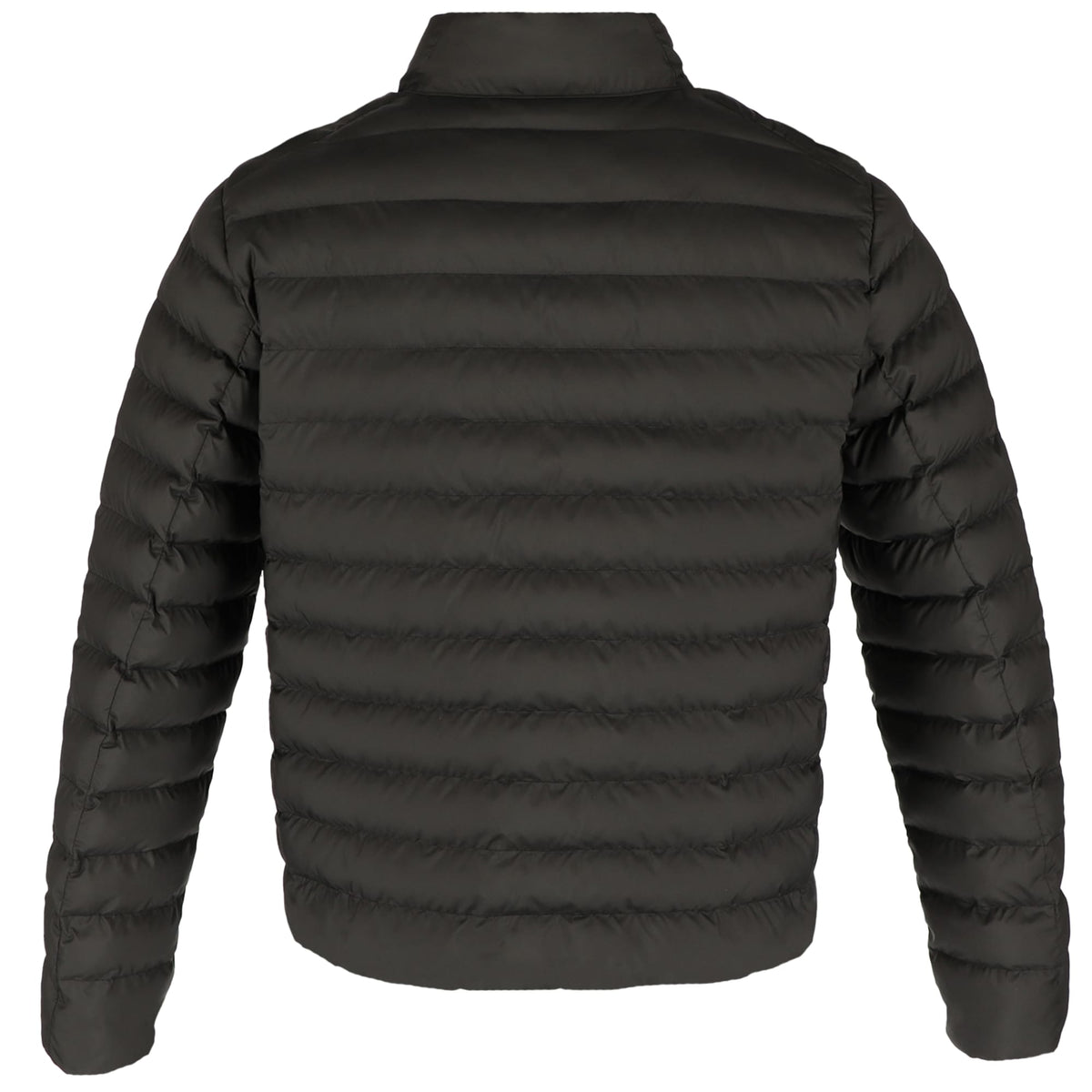 tentree Cloud Shell Packable Puffer Jacket for Men Transfer - ten Meteorite Black - Back