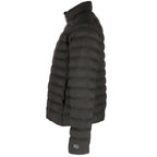 tentree Cloud Shell Packable Puffer Jacket for Men Transfer - ten Meteorite Black - Left Side