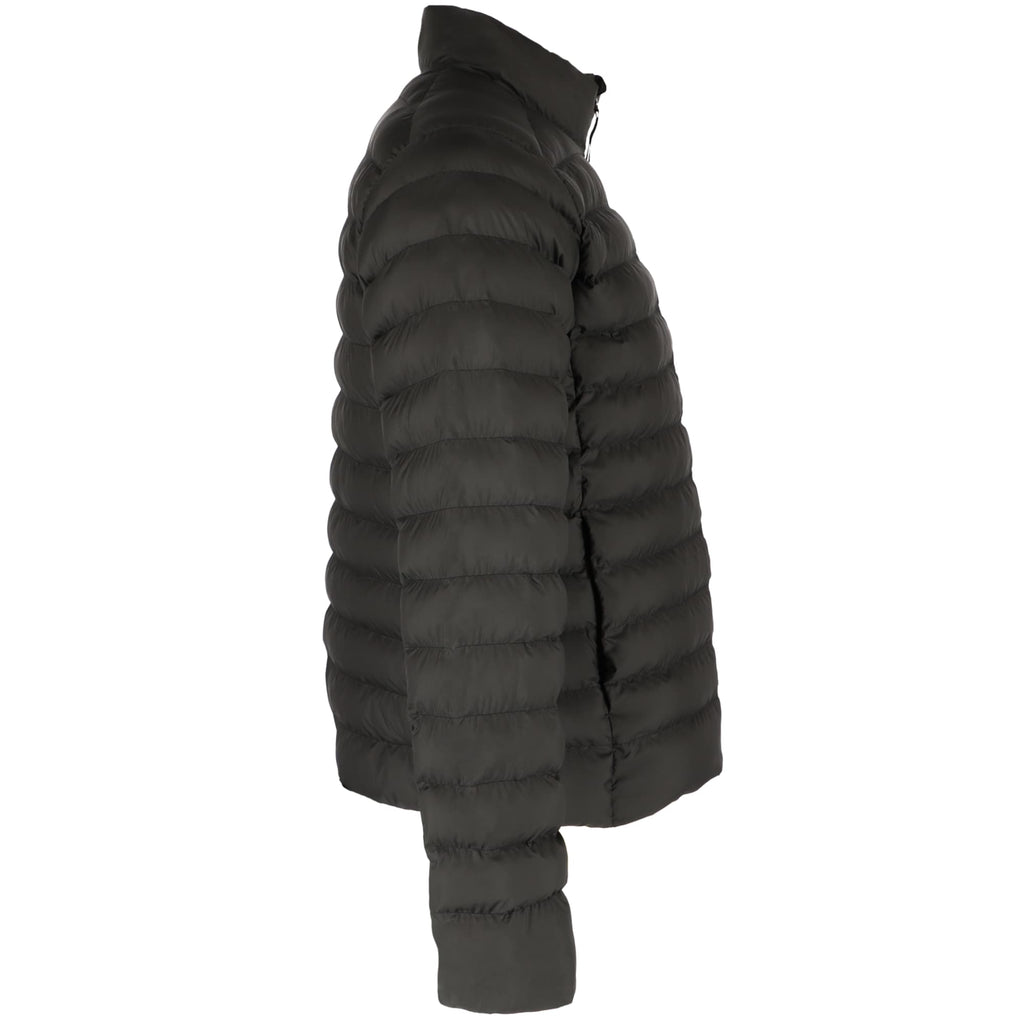 tentree Cloud Shell Packable Puffer Jacket for Men Transfer - ten Meteorite Black - Right Side
