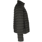 tentree Cloud Shell Packable Puffer Jacket for Men Transfer - ten Meteorite Black - Right Side