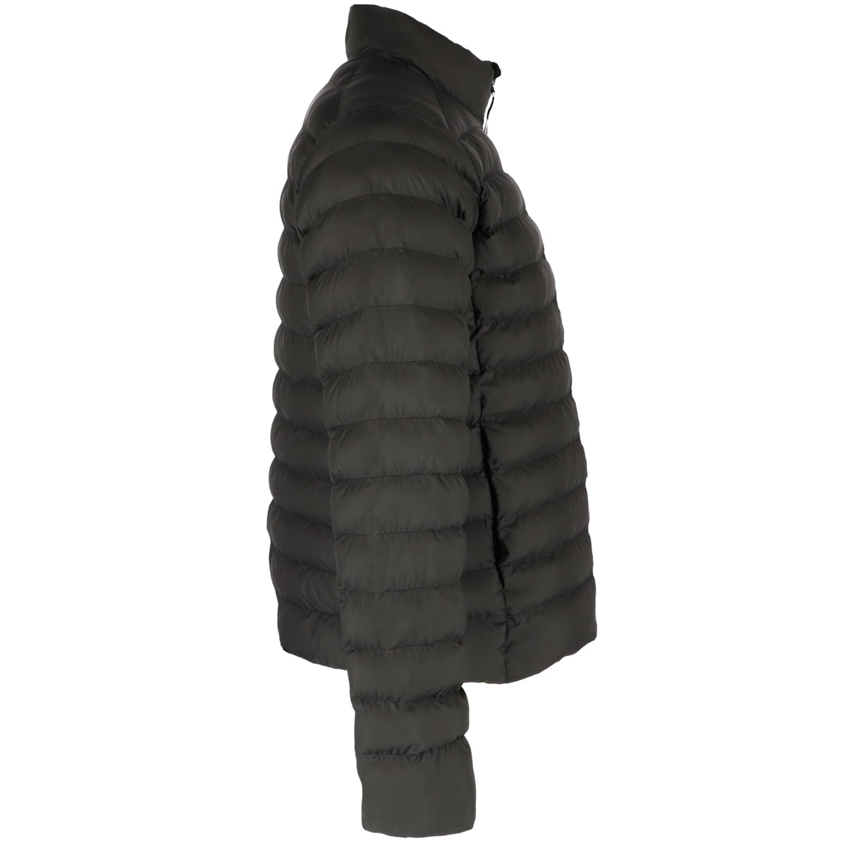 tentree Cloud Shell Packable Puffer Jacket for Men Transfer - ten Meteorite Black - Right Side