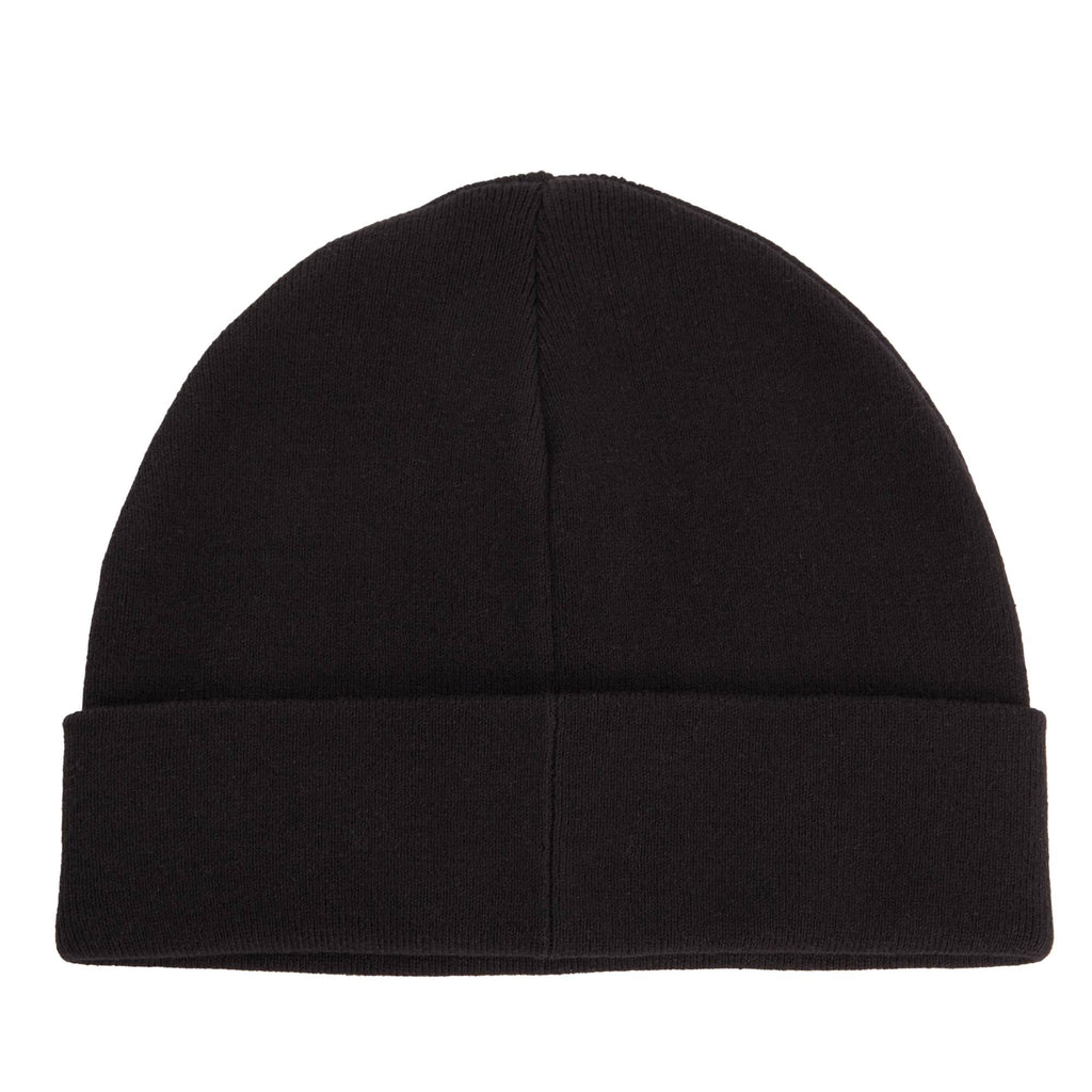 tentree Kurt Organic Cotton Beanie Embroidery - ten Meteorite Black - Back