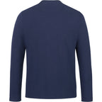 tentree Long Sleeve Tee in Fairtrade Organic Cotton for Men Transfer - ten Dress Blue - Back